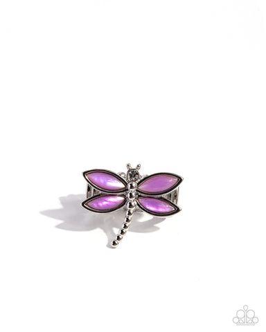 Dragonfly Dedication - Purple