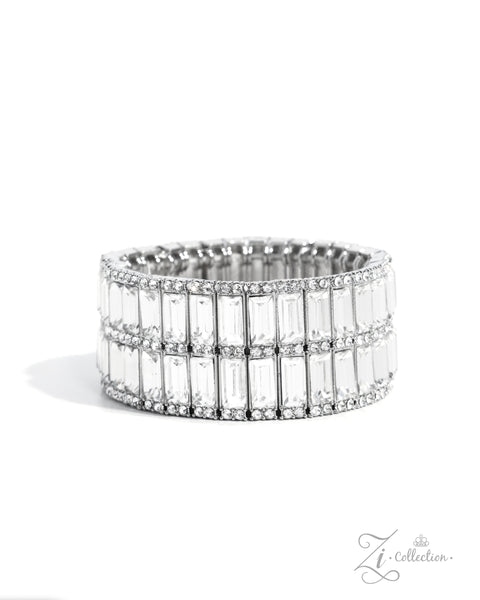 Ambitious Arrangement - White-Zi Bracelet