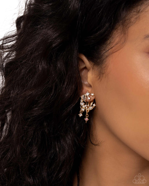 Fantastical Fashion - Gold-Clip-On