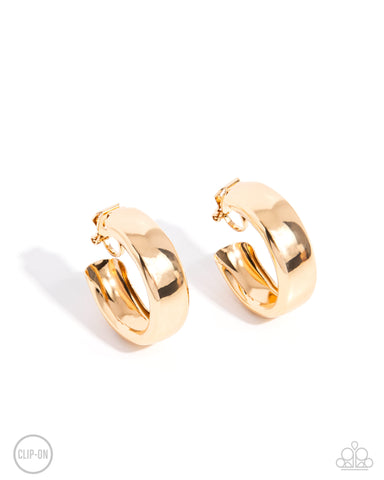 Round Reputation - Gold-Clip-On