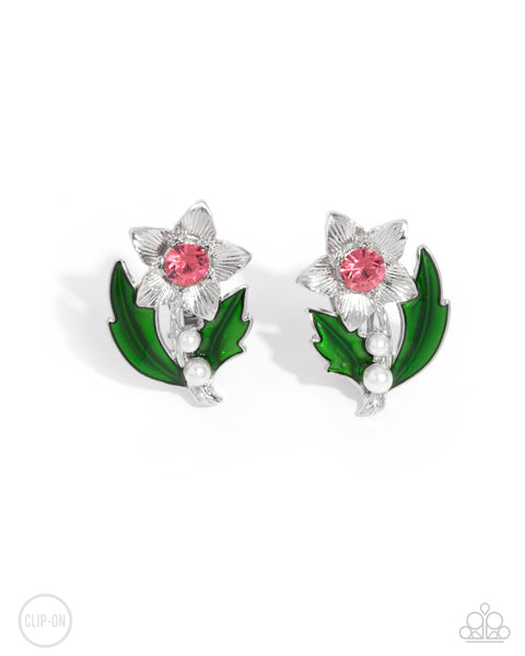 Gardening Guest - Pink-Clip-On