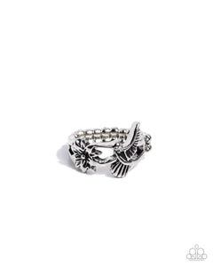 Handcrafted Hummingbird - Silver