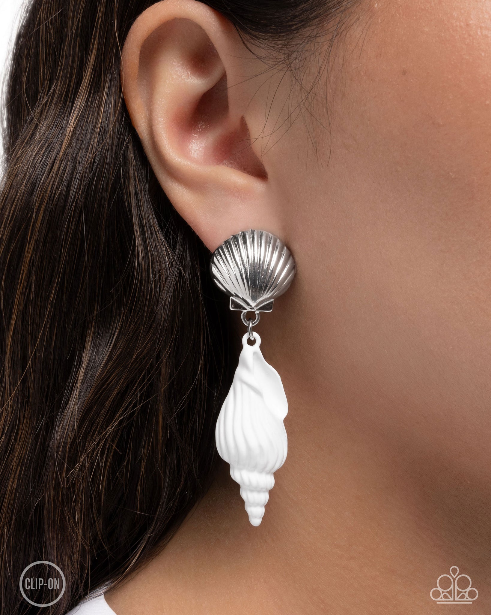 Coastal Collage - White-Clip-On