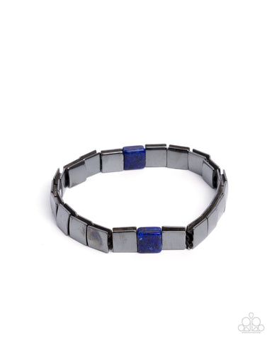 Sporadic Squares - Blue